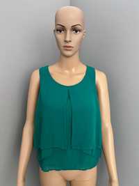 Top cu volane matase H&M