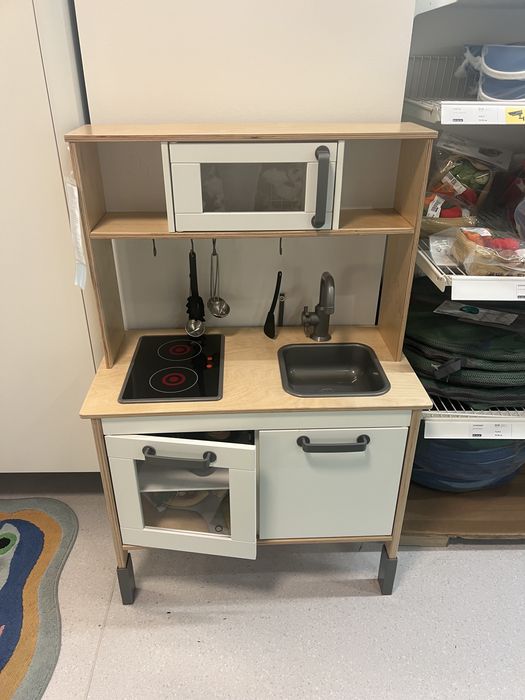 Кухня детска дървена със звук и светлина