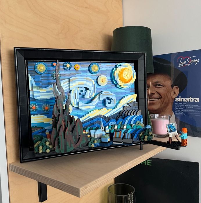 lego starry night / Лего звездна нощ ван Гог