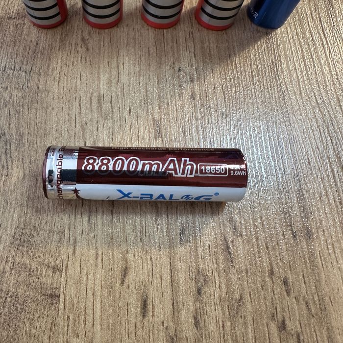 Аккумуляторы 10 штук. (18650)