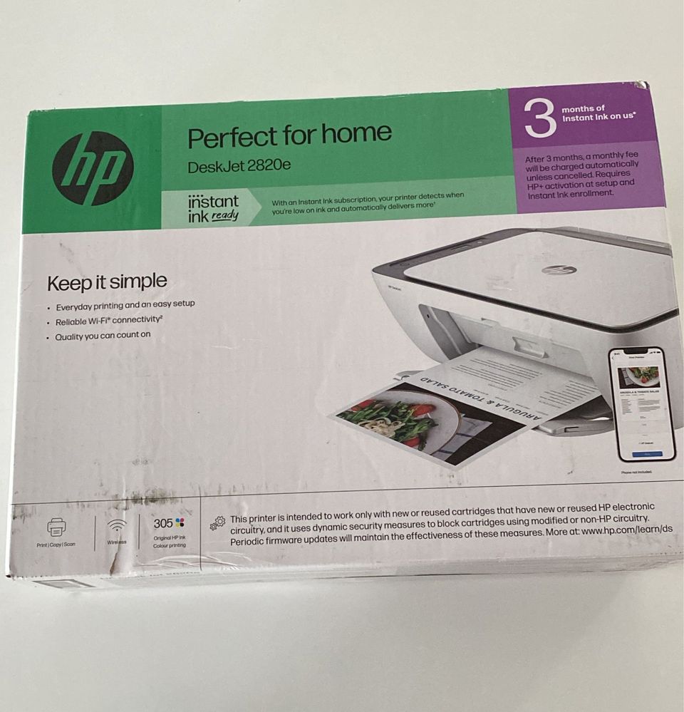 Imprimantă HP Deskjet 2820e-Imprimantă multifuncțională