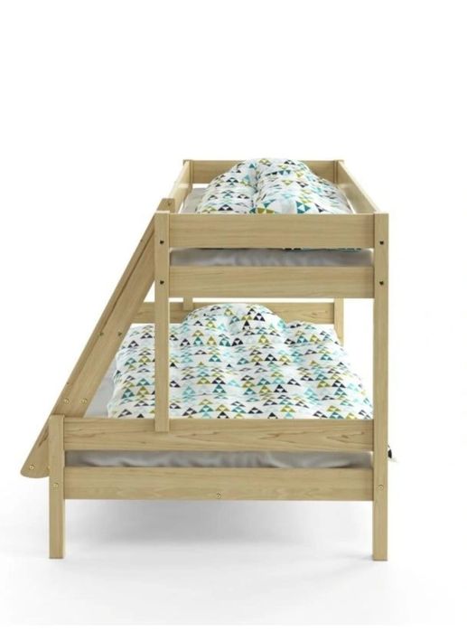 Pat etajat lemn 80x200. 120x200