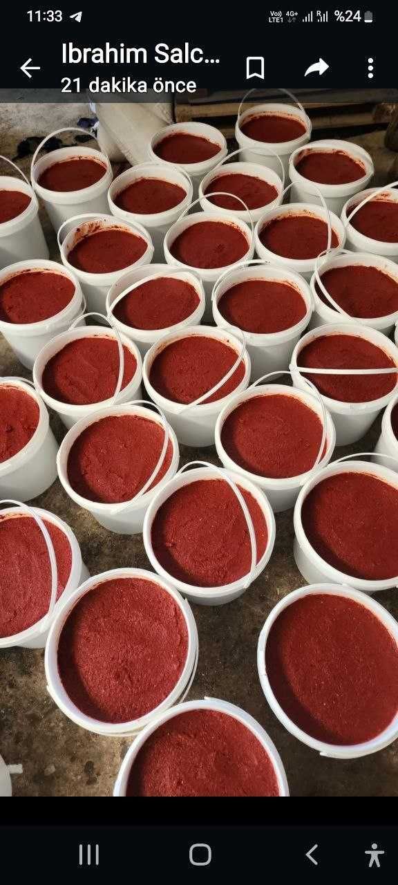 Асептик BRIX 36-38% томатная паста