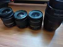 Lot de obiective foto pentru Canon