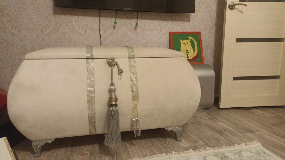 Сундук белый стойкий прочный