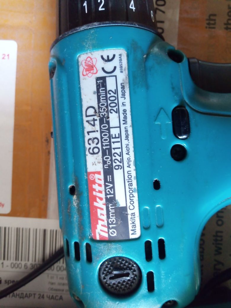 Акумулаторна дрелка Makita 6314D