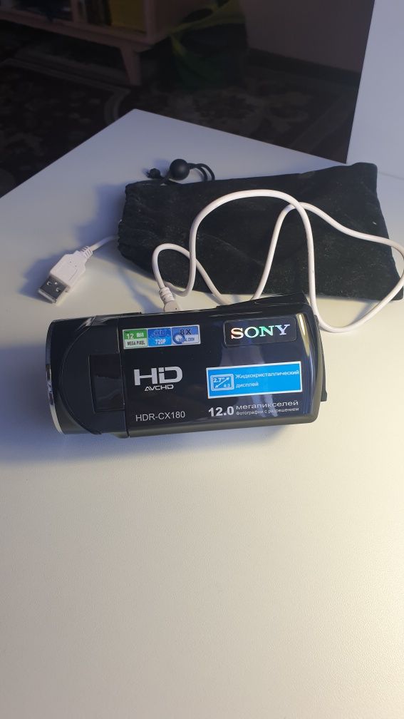 Срочно продаю видеокамера SONY HDR-CX180