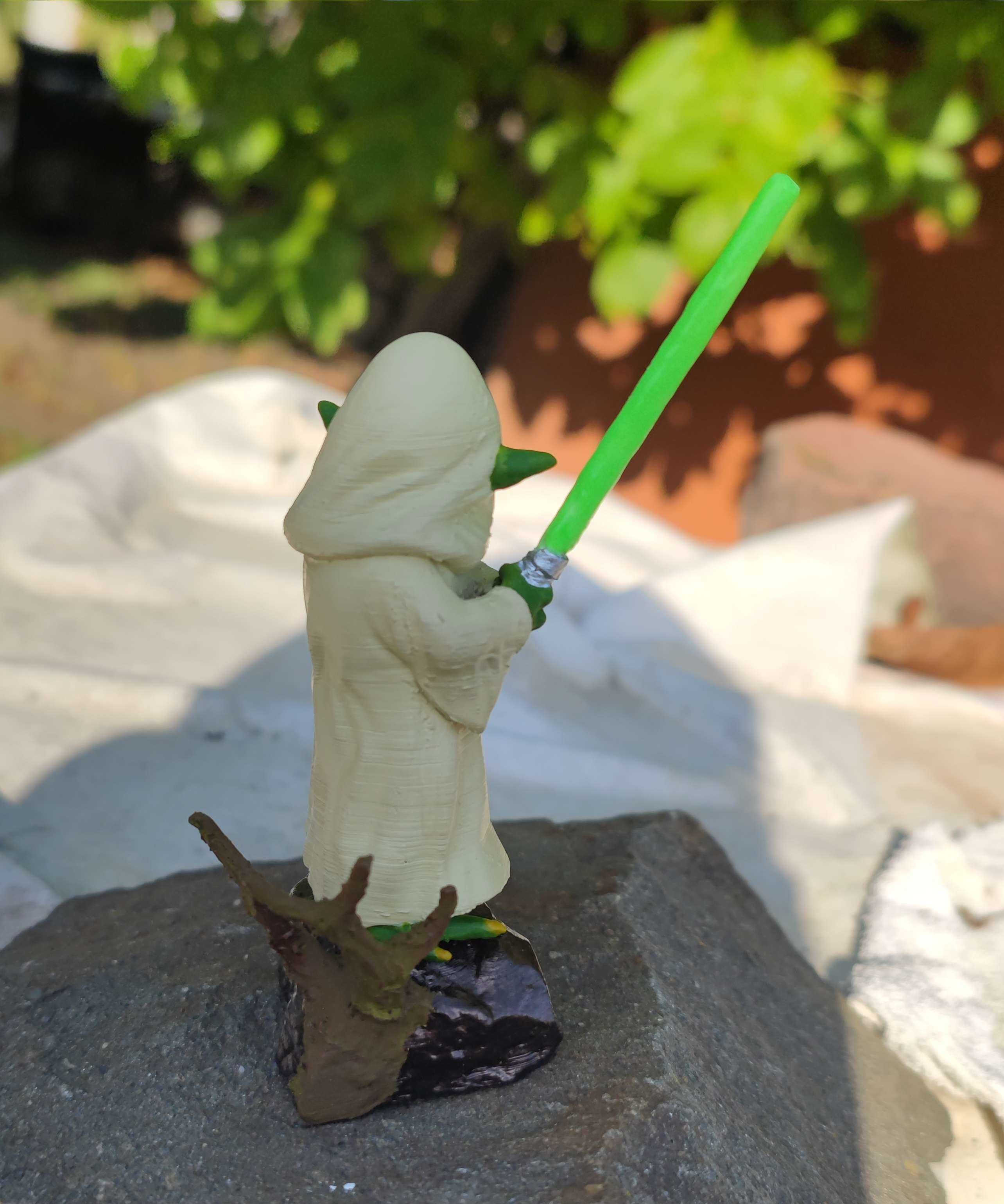 3D фигурка Master Yoda 12cm