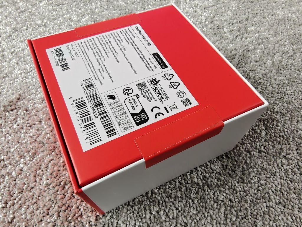 Смарт часовник OnePlus Watch 2R GUNMETAL GRAY 47.6 MM, GPS, WLAN, ПУЛС