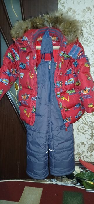 Зимний комбенизон на мальчика.