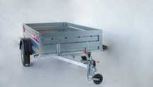 Remorca 750 kg, Remorca Repo, carte RAR inclusa, remorca ATV