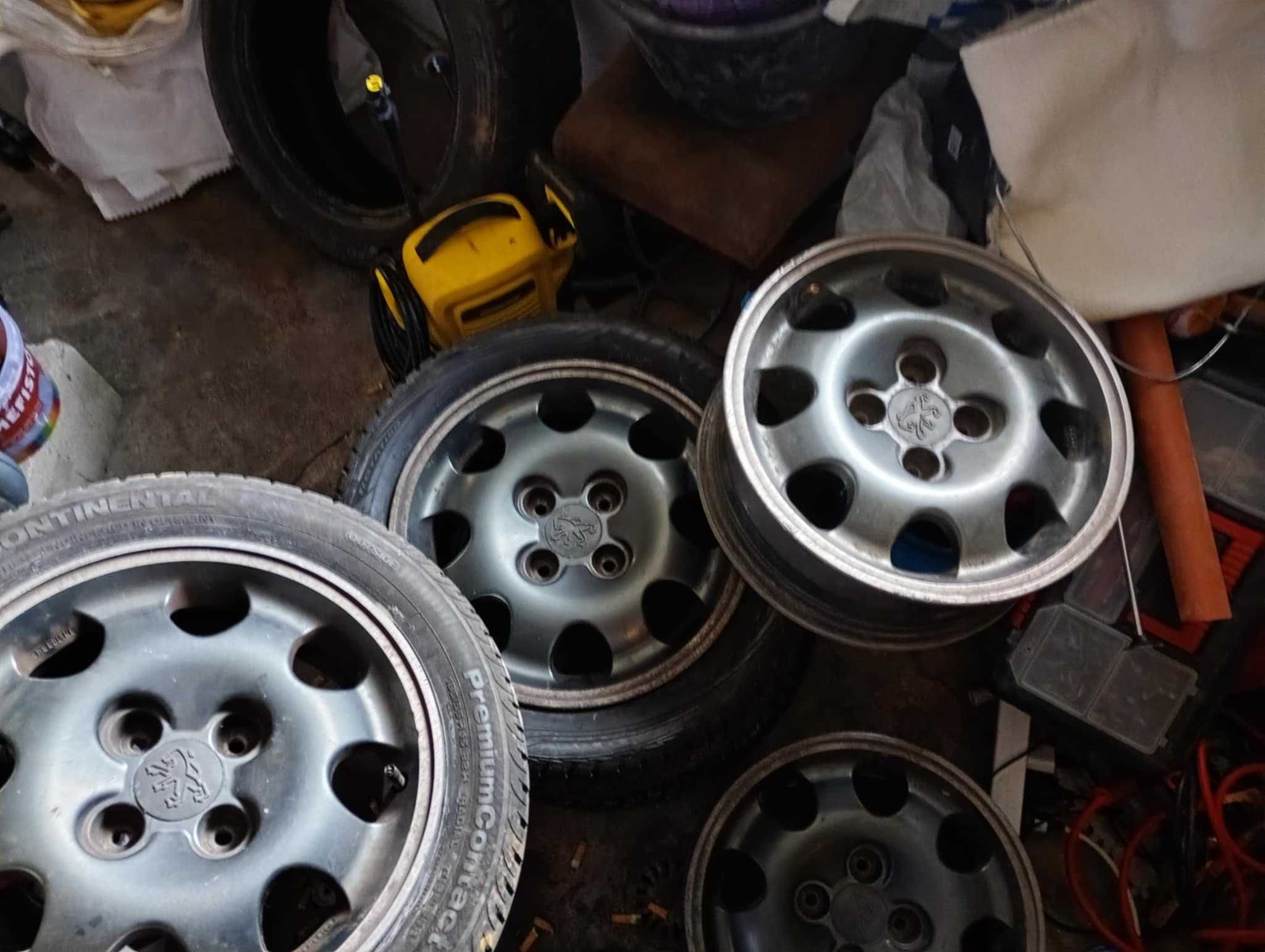 4 Броя Алуминиеви джанти пежо 4x108