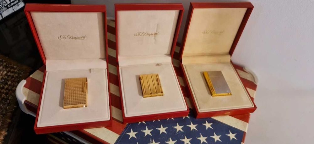 Brichete ST DUPONT Ligne 2 / 1 Gold Plated 20 microni - NOU Sigilate