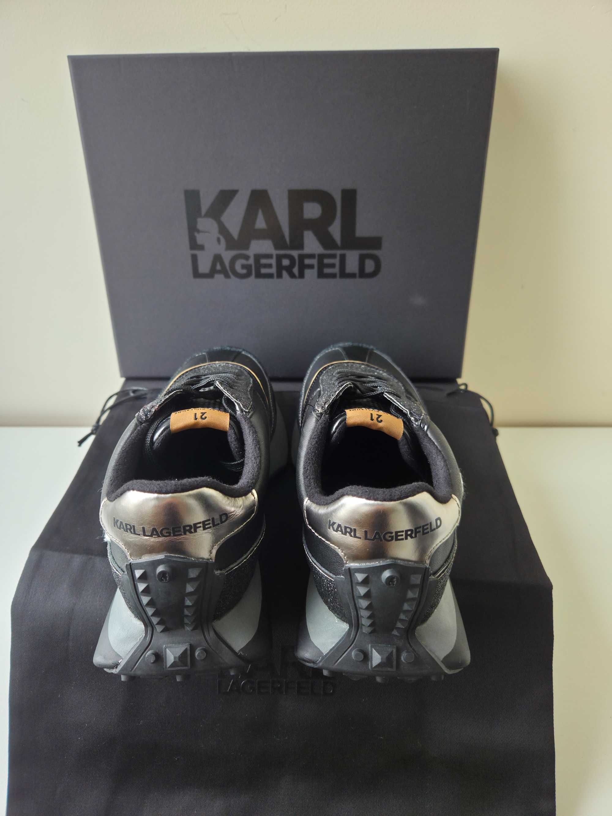 Дамски спортно-елегантни обувки Karl Lagerfeld.