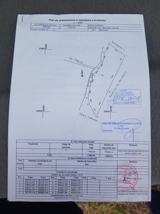 Vand teren Extravilan