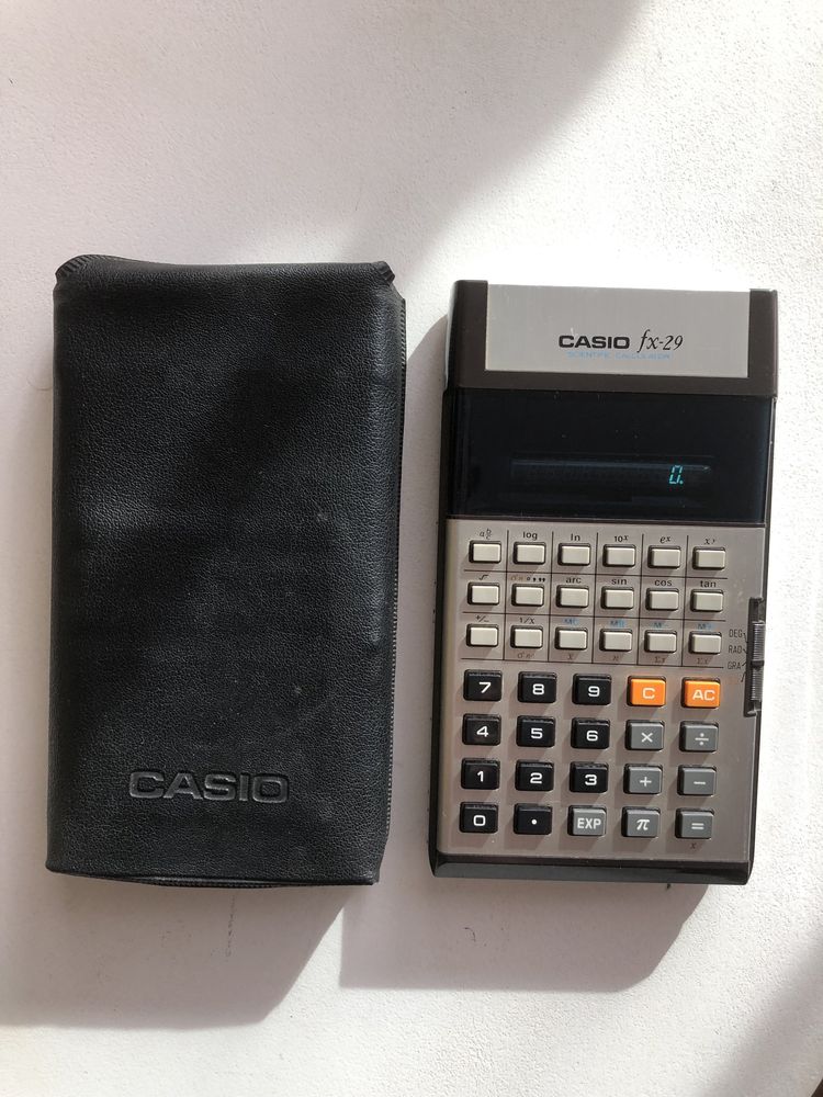 Calculator Casio FX 29 Japan 1977
