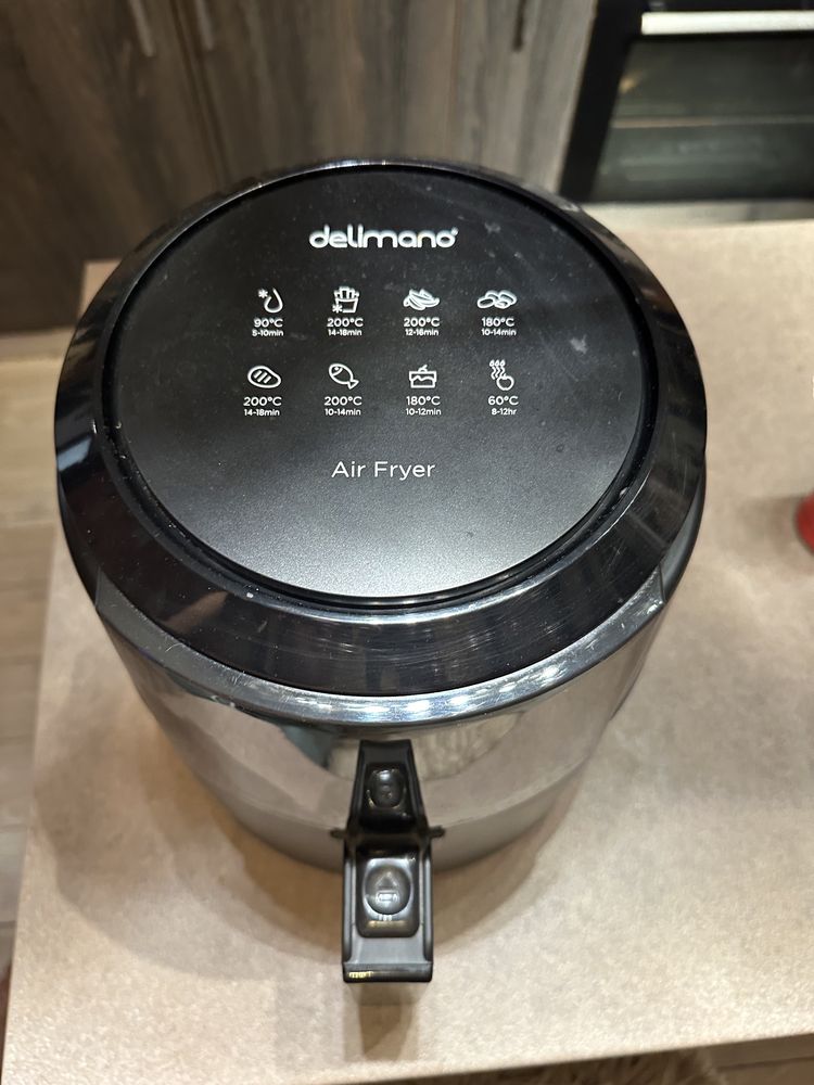 Friptoza Delimano Air Fryer Deluxe Noir