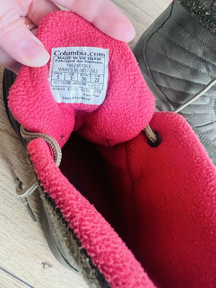 Cizme Columbia 36