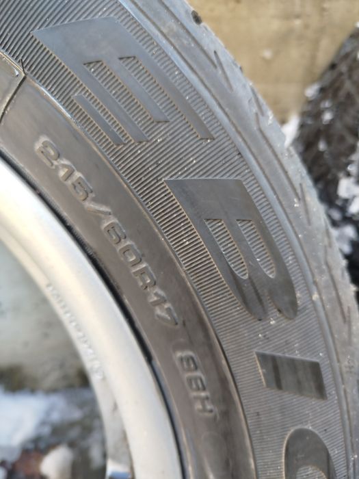Set roti 215/60/17"/5*112/cauciucuri de iarna vw Tiguan  2009-2016