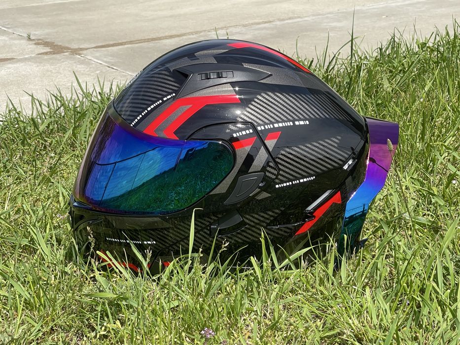 Casca moto Flip-up
