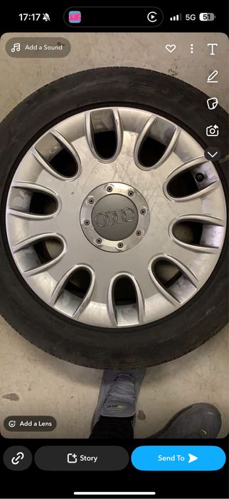 Vand roti/jante audi r17