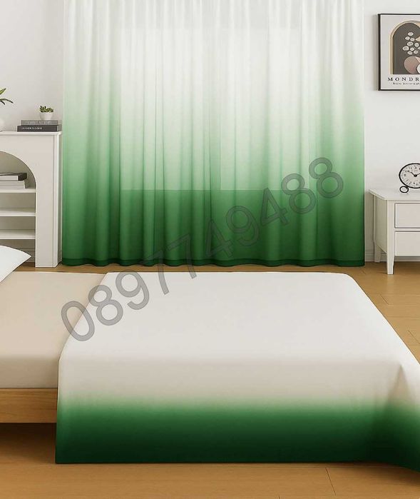 Омбре пердета с елегантно преливане