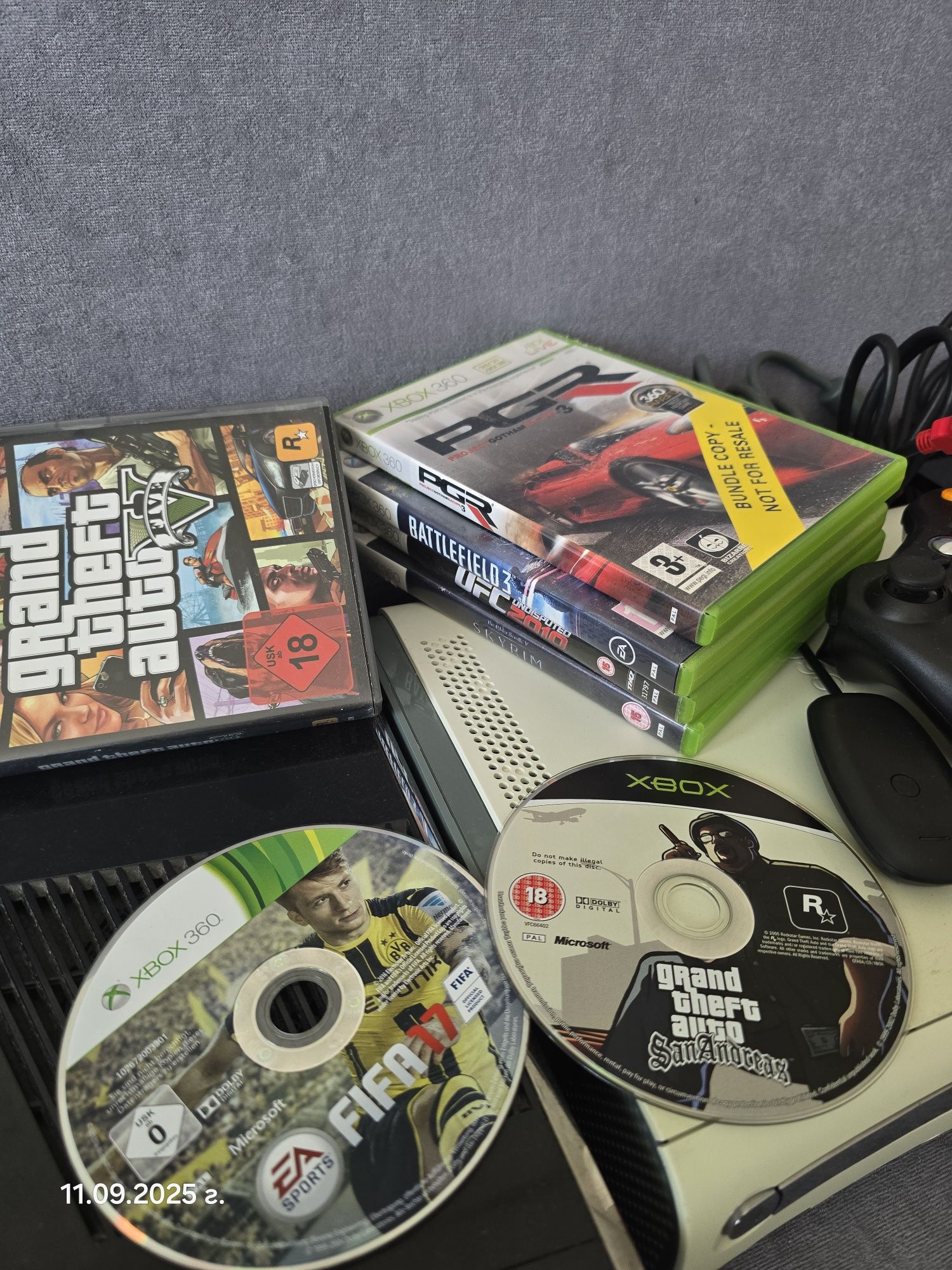Xbox one и два xbox 360