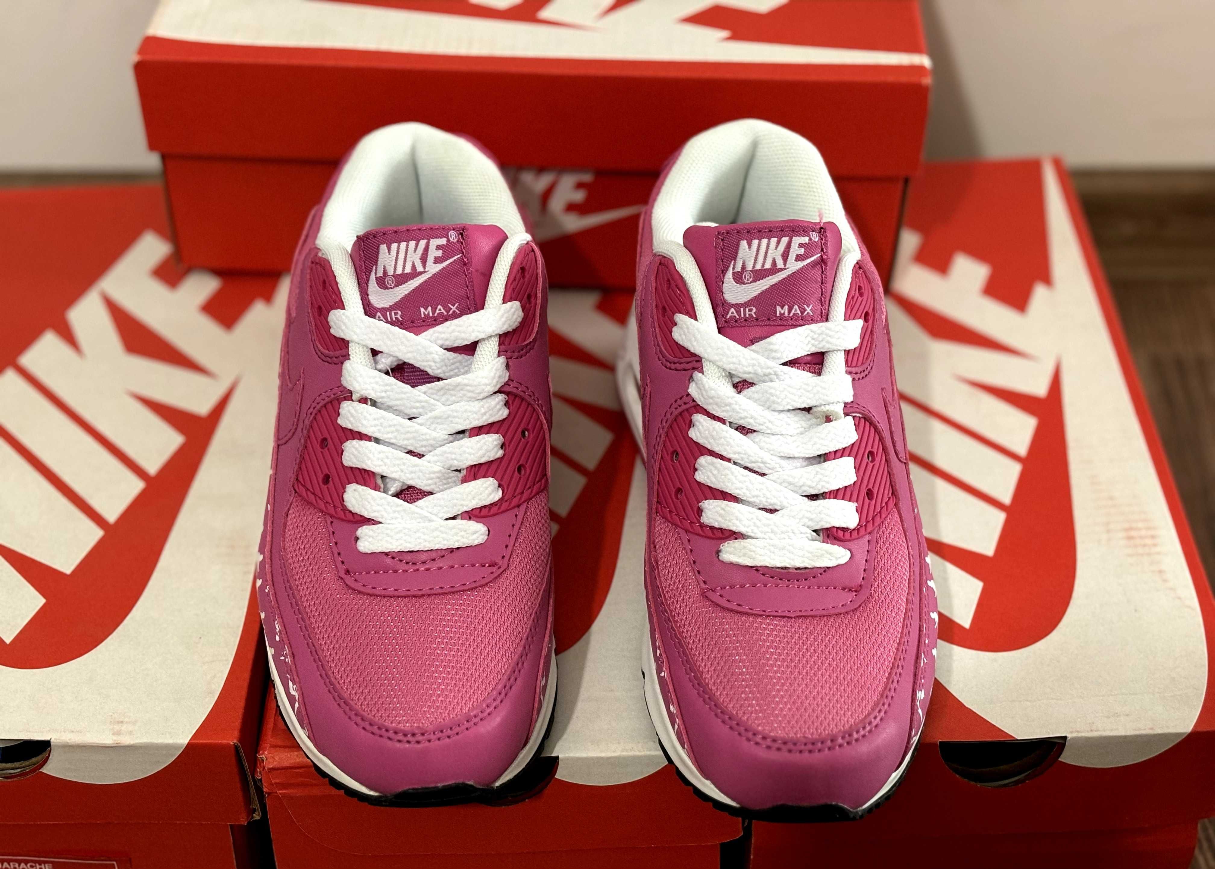 Nike Air Max - Дамски розови с бели детайли, размери 37 и 38