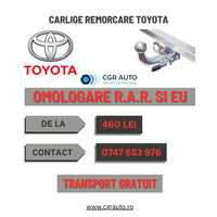 Carlige remorcare Toyota - 5 Ani Garantie
