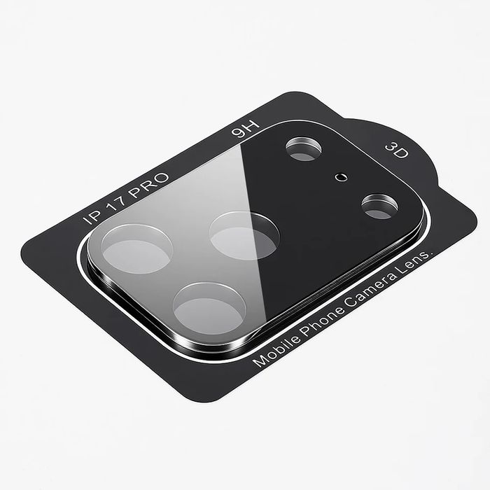 Apple iPhone 17 / Pro / Max / Air / 3D 9H Стъклен протектор за камера