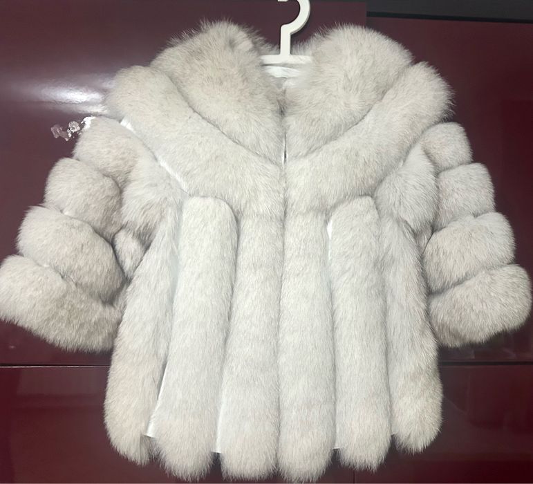 Haină blana de vulpe