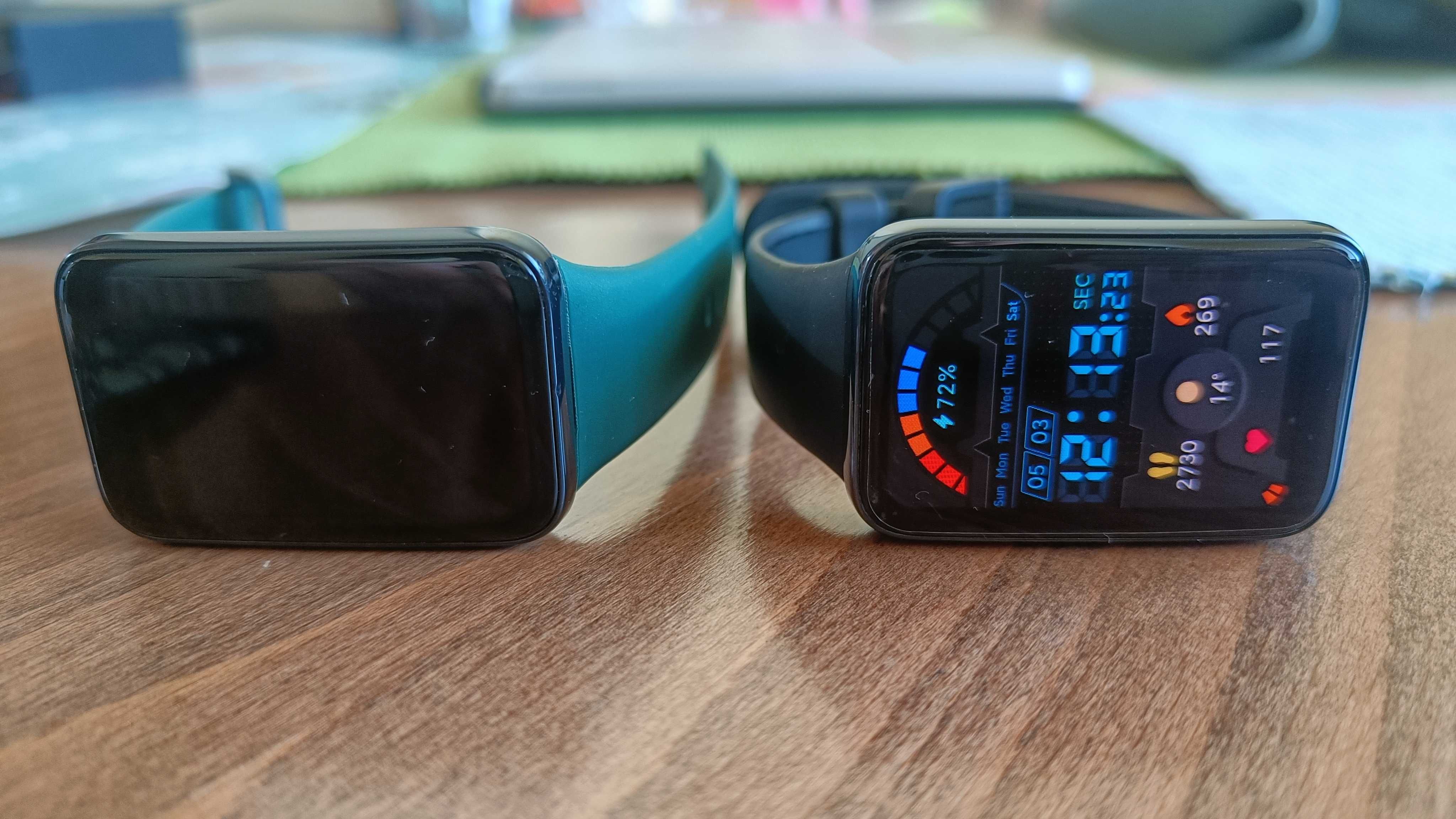 Фитнес гривна Xiaomi Smart Band 7 Pro - 2 броя