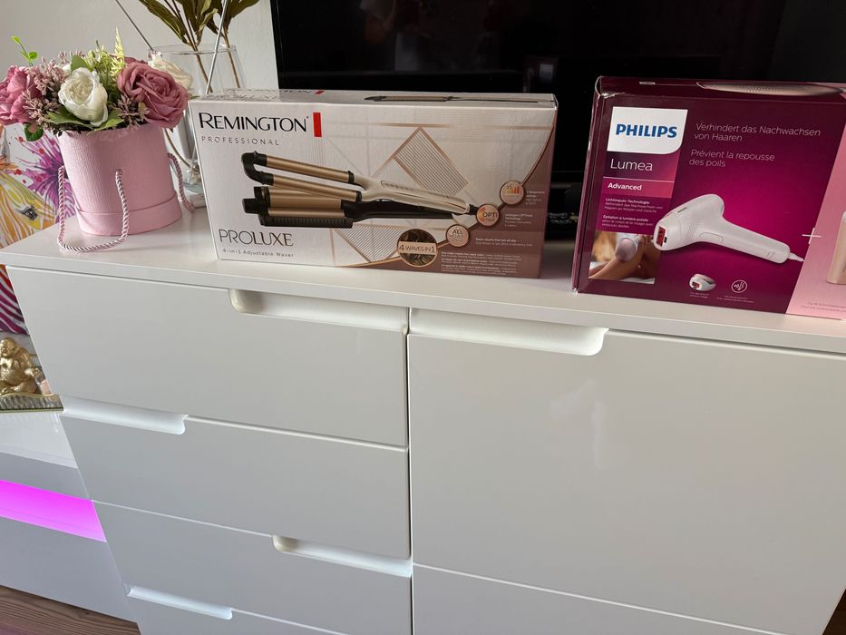 Фотоепилатор Philips Lumea и Ретро преса Remington