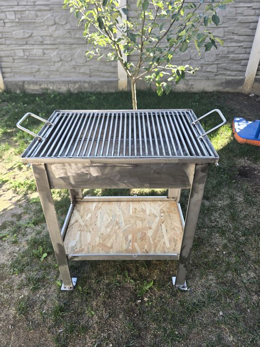 Gratar full inox 60x40