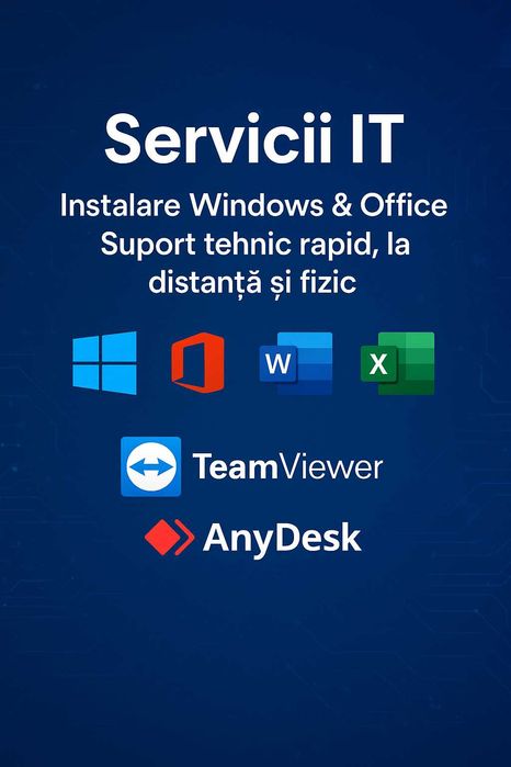 Servicii IT – Instalare Windows, Microsoft Office și multe altele