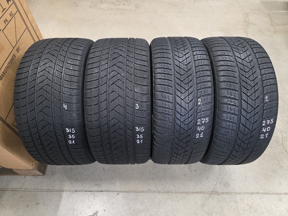 275/40R21-2бр.& 315/35R21-2бр.PIRELLI WINTER Неразличими от НОВИ BMW