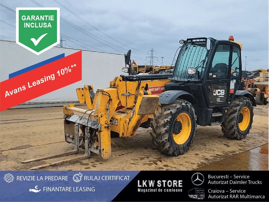 JCB 535-125 Incarcator Telescopic/Teleskoplader, 4x4x4, Top !!! JCB 535-125 Incarcator Telescopic/Teleskoplader, AC, 4x4x4