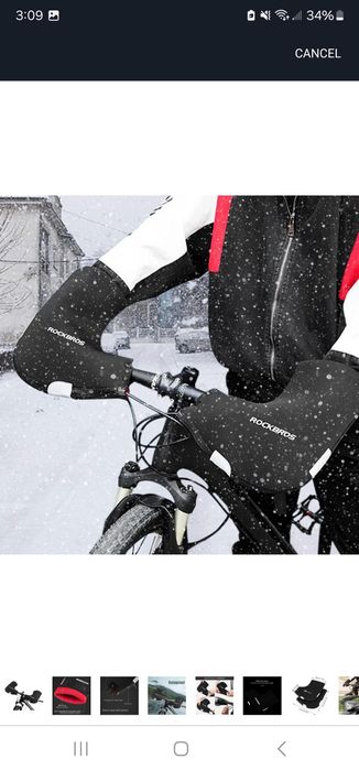 Vand manusi de bicicleta sa motor