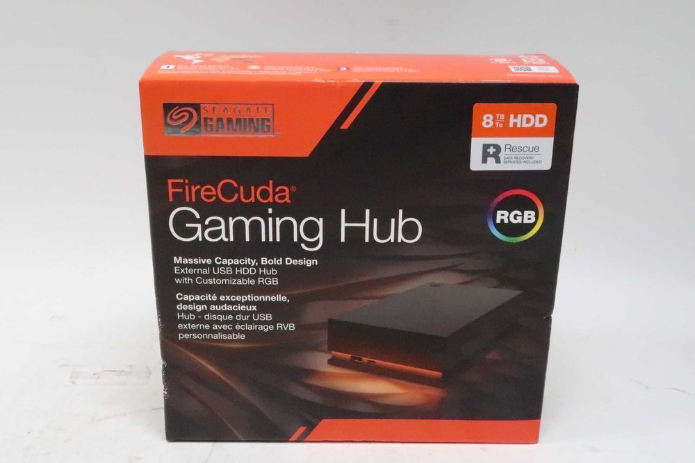 HDD Extern Seagate Firecuda Gaming HUB 8TB 16TB, 3.5" NOU SIGILAT