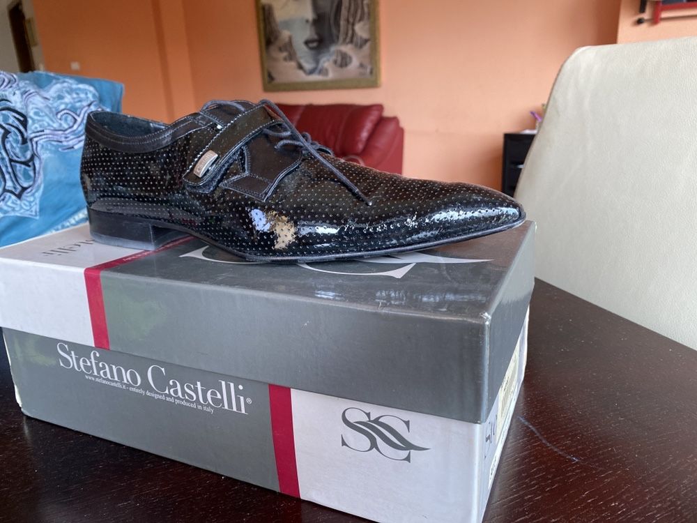 Vand Pantofi eleganti Stefano Castelli purtati 1 data