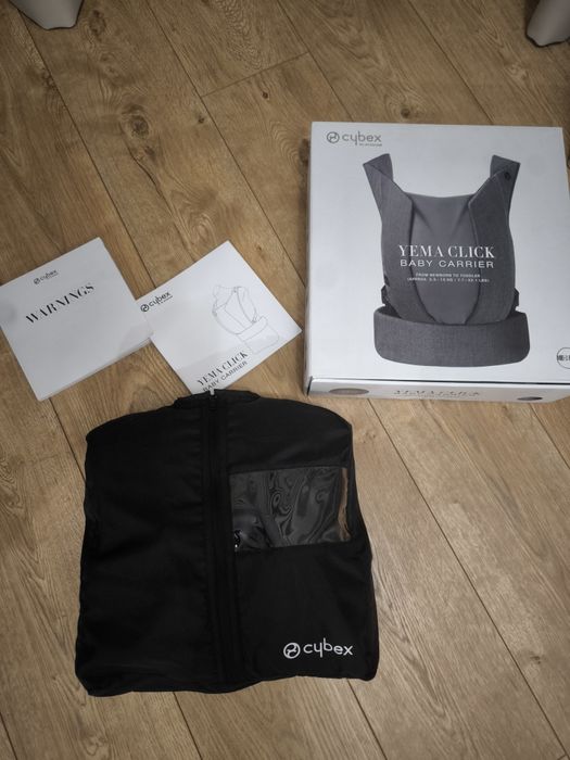 Ергономична раница Cybex Yema click/ черна/