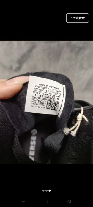 Converse all star chuck flame