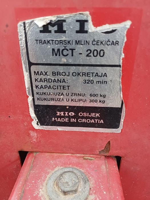 Moara la cardan merge si cu tuleu stare ca noua