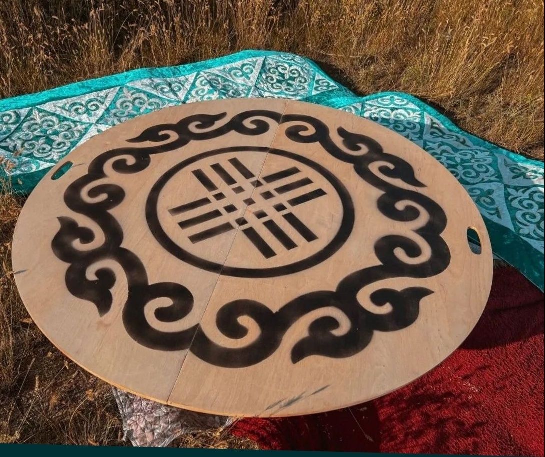 Казахский круглый стол Жер стол