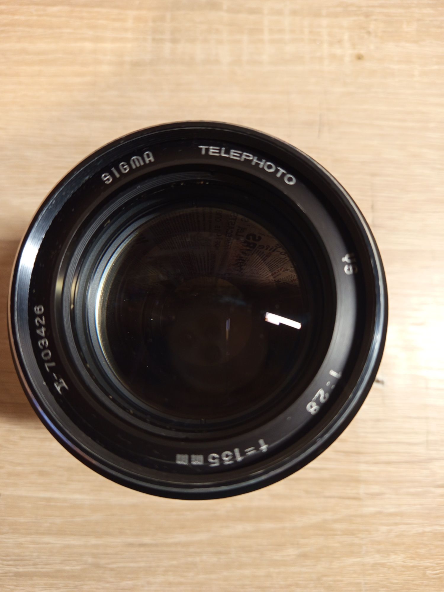 Обектив"Sigma" Telephoto 135mm.