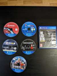 Jocuri PS4, last of us, 20,16, farcry, pes, watchdogs
