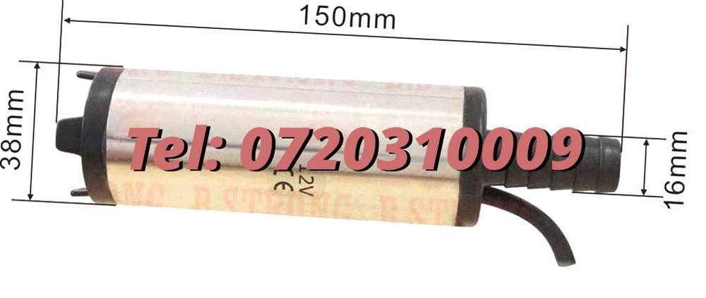 Pompa Electrica Transfer Combustibil Submersibila 12v