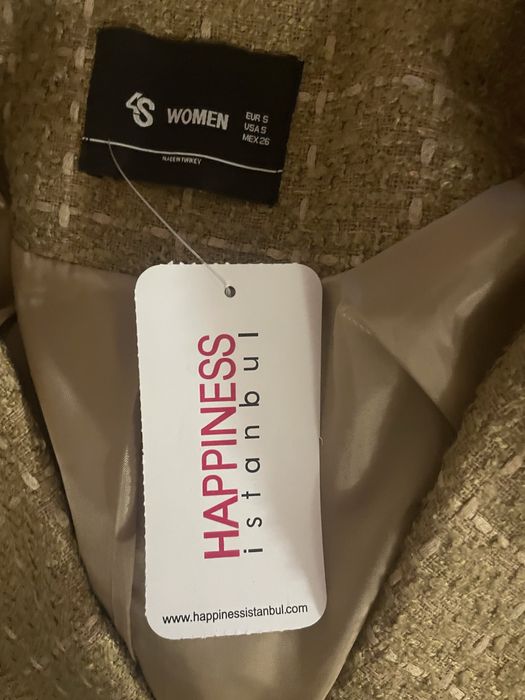 Sacou lung din stofă