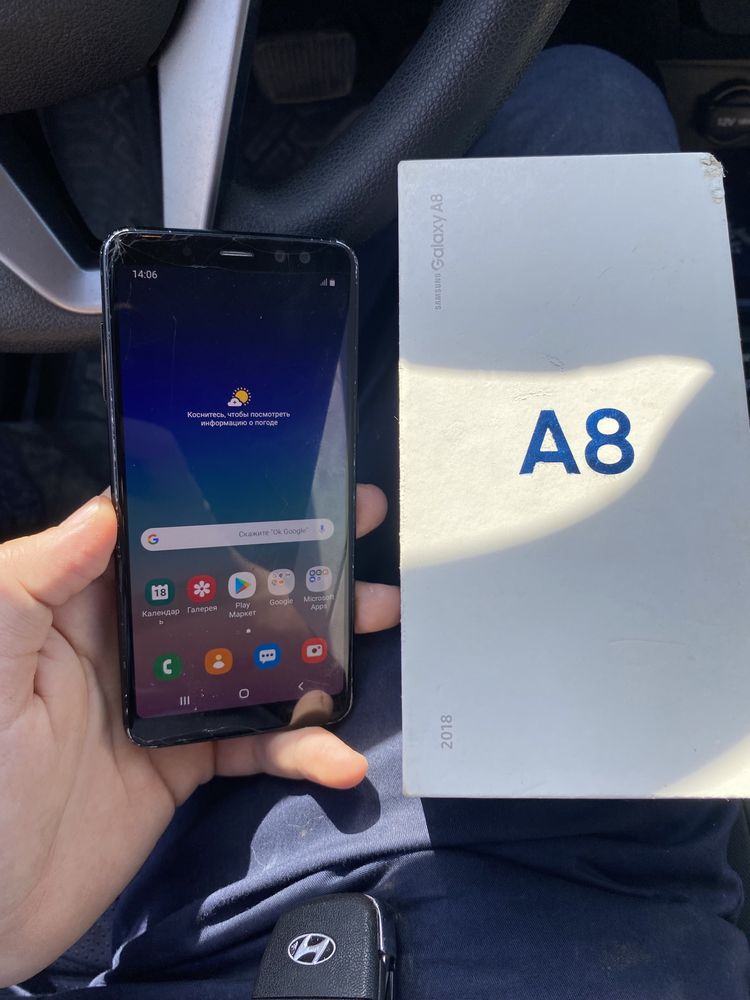 Samsung A8 хорошее состояние