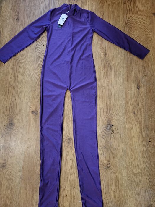 Salopeta gimnastica din lycra 11-12 ani